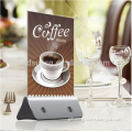 Factory Wholesale Competitive Price Bar / Restaurant / Coffe Shop Menu Holder AD Display Power bank